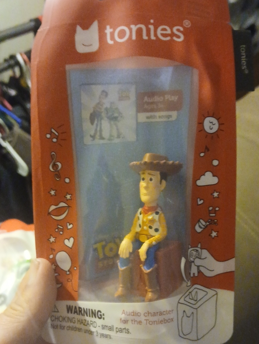 Tonies Woody Audio Figure - Yellow and Brown